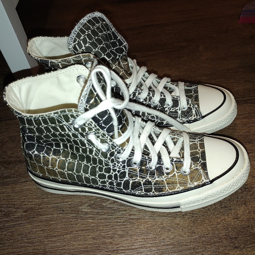 Converse Crocodile Shoes Men 7 Women 9 - Picture 7 of 9